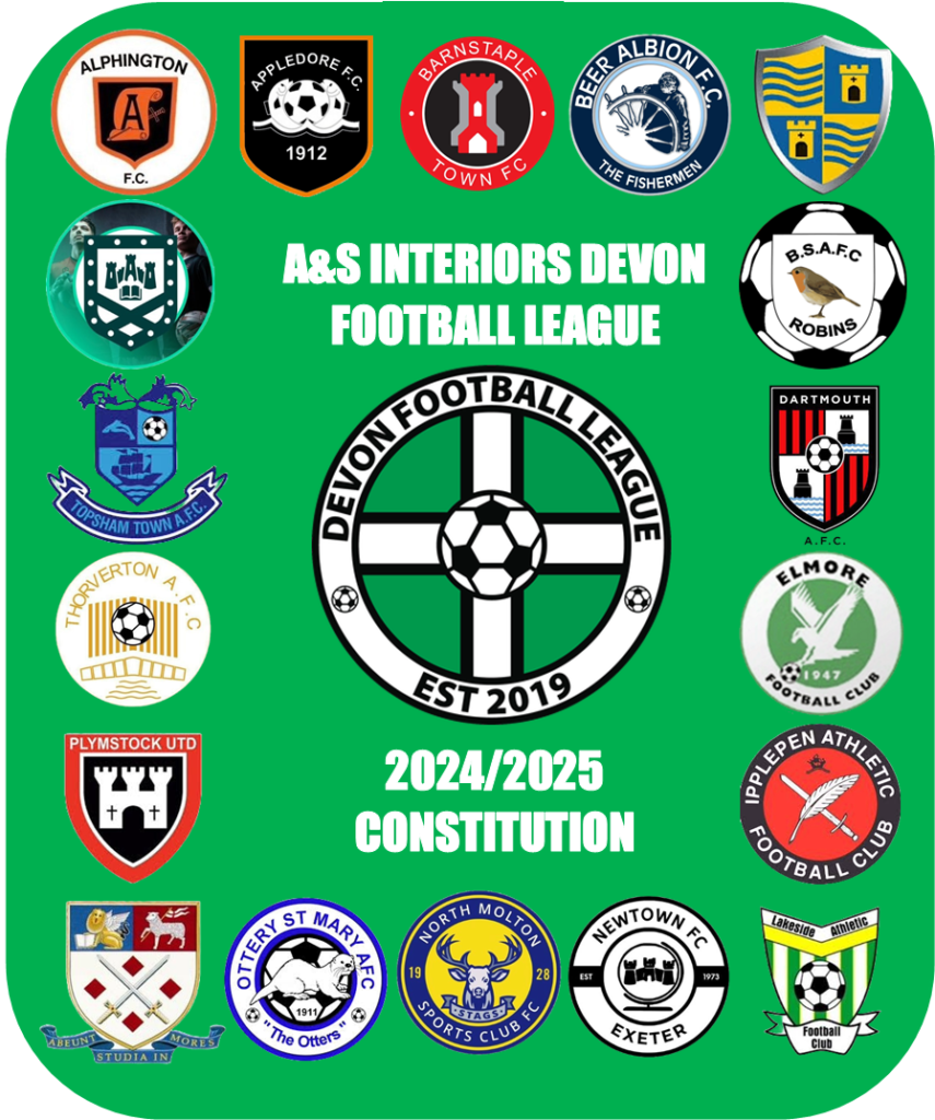 a&s paving devon football league 2024/25 constitution